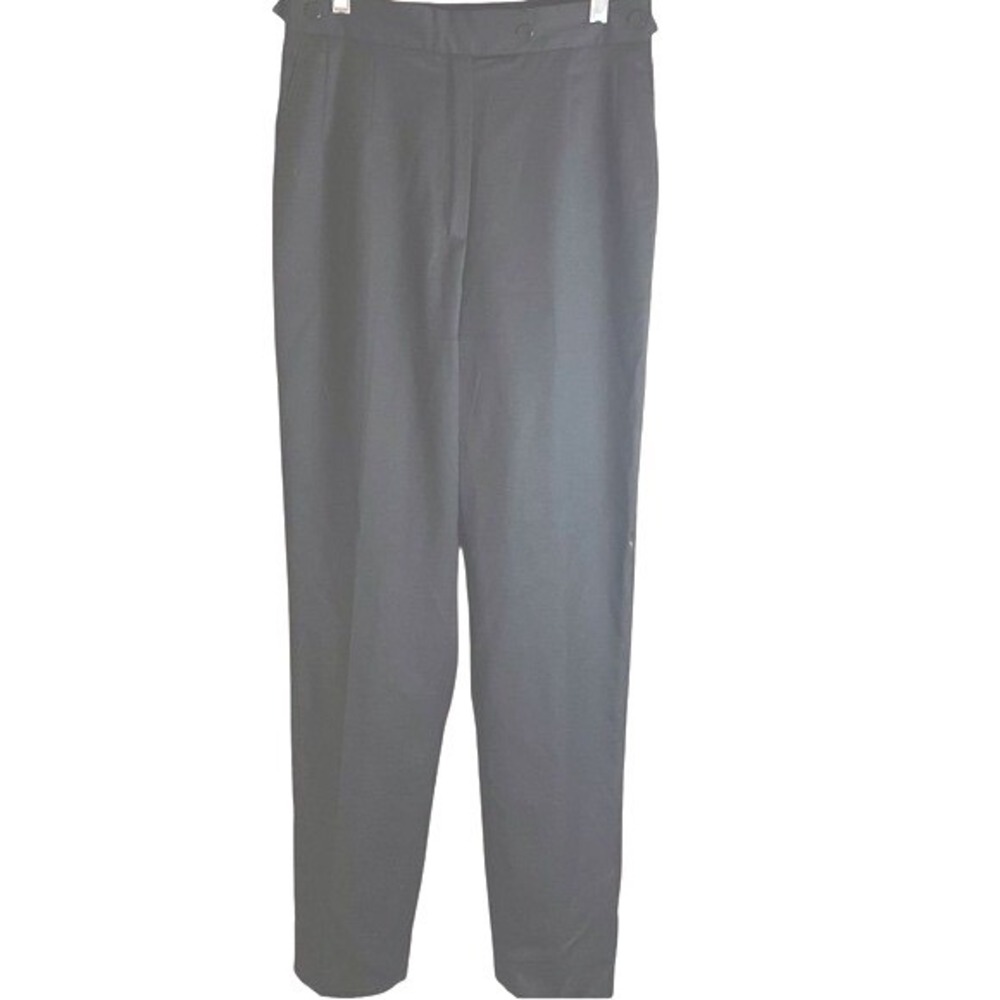 Harve Benard Wool Pants, Size 8 Sustainable Classic Black Corporate Career‎
